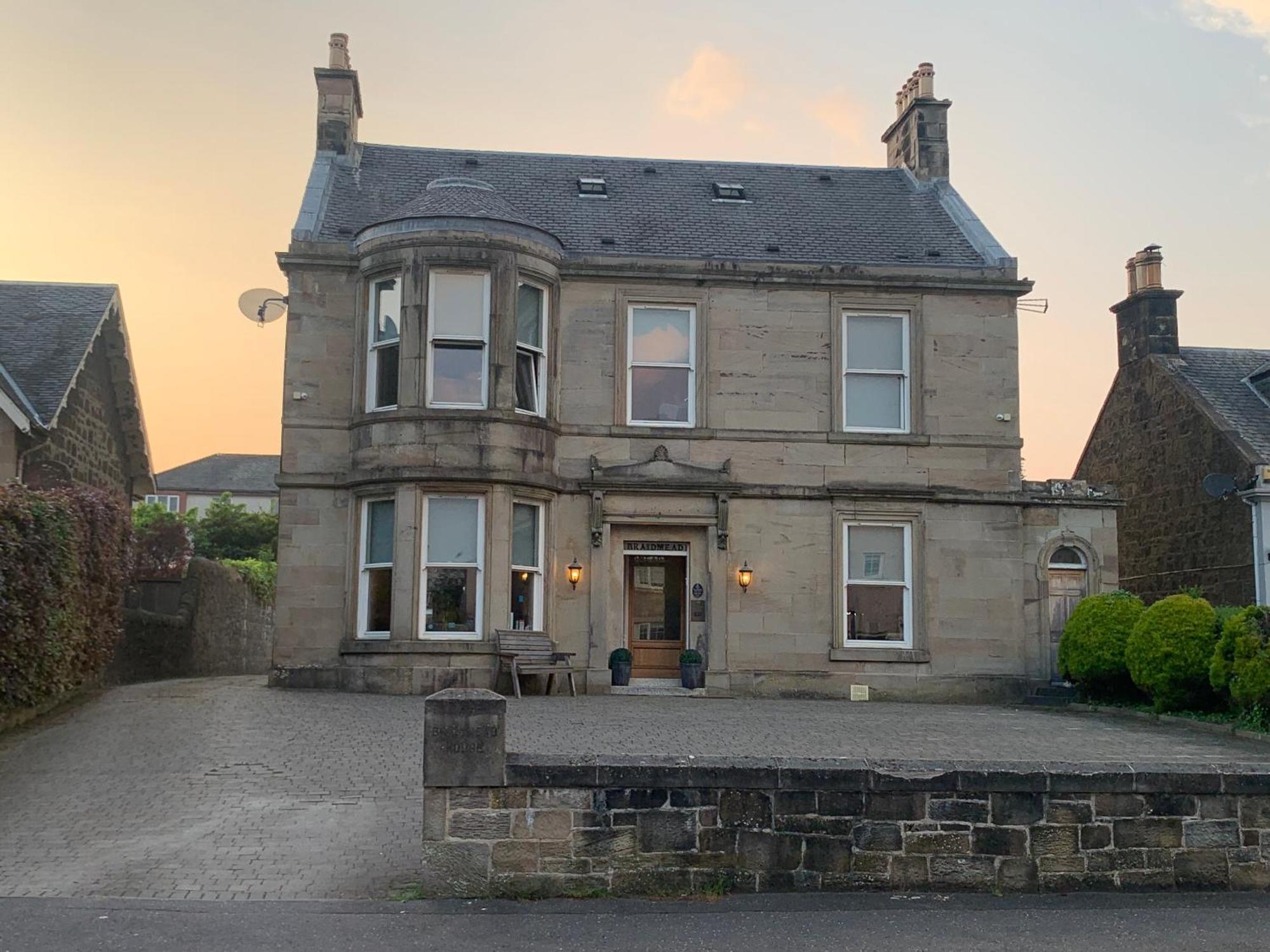 Braidmead House Hotel Irvine  Exterior photo